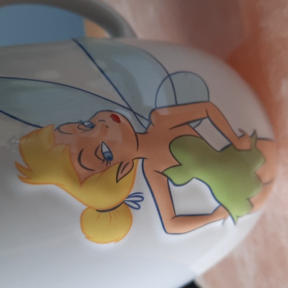 Disney Store Peter Pan's Sassy Tinkerbell  3D Ceramic Coffee/Tea Mug 16 oz. - Picture 6 of 6